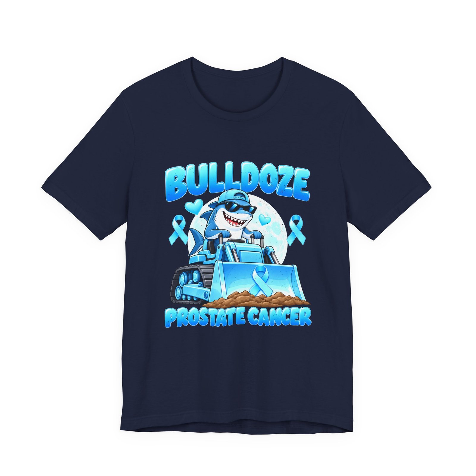 Bulldoze Prostate Cancer Shark Awareness Design - Image 21
