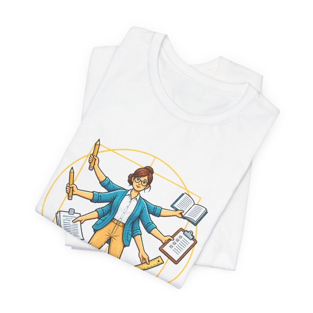 Multitasking Is My Subject Teacher Humor Graphic Tee