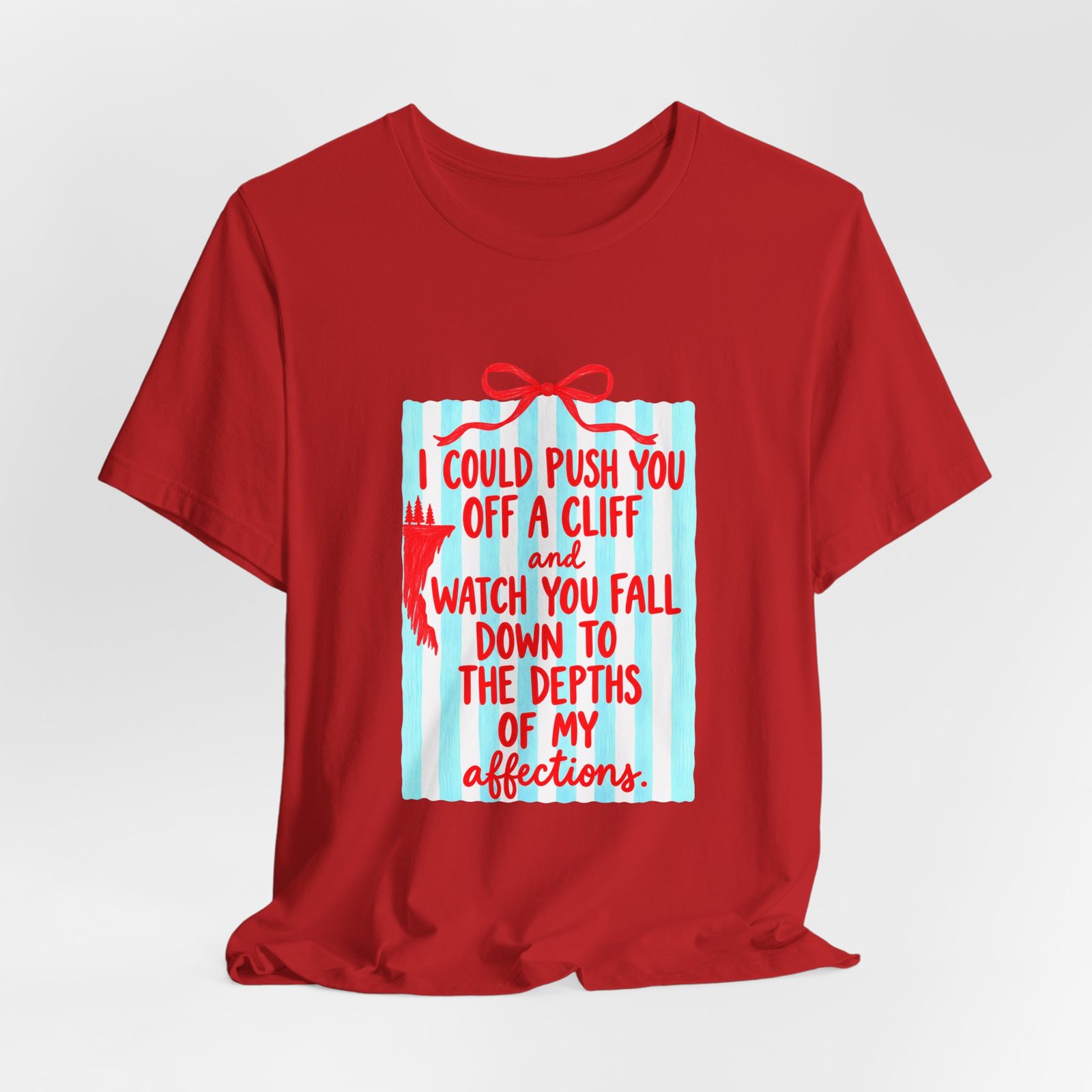 Sarcastic Cliff Romance Illustration - Image 48
