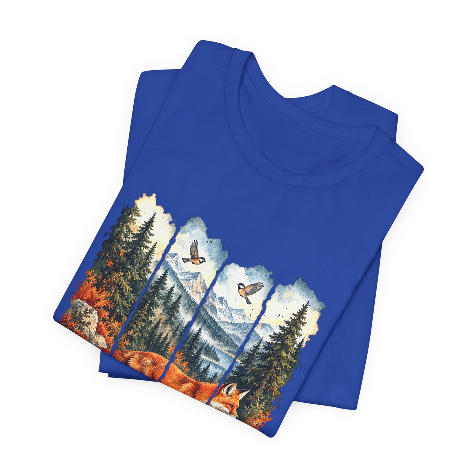 Autumn Fox in a Mountain Forest - Image 19