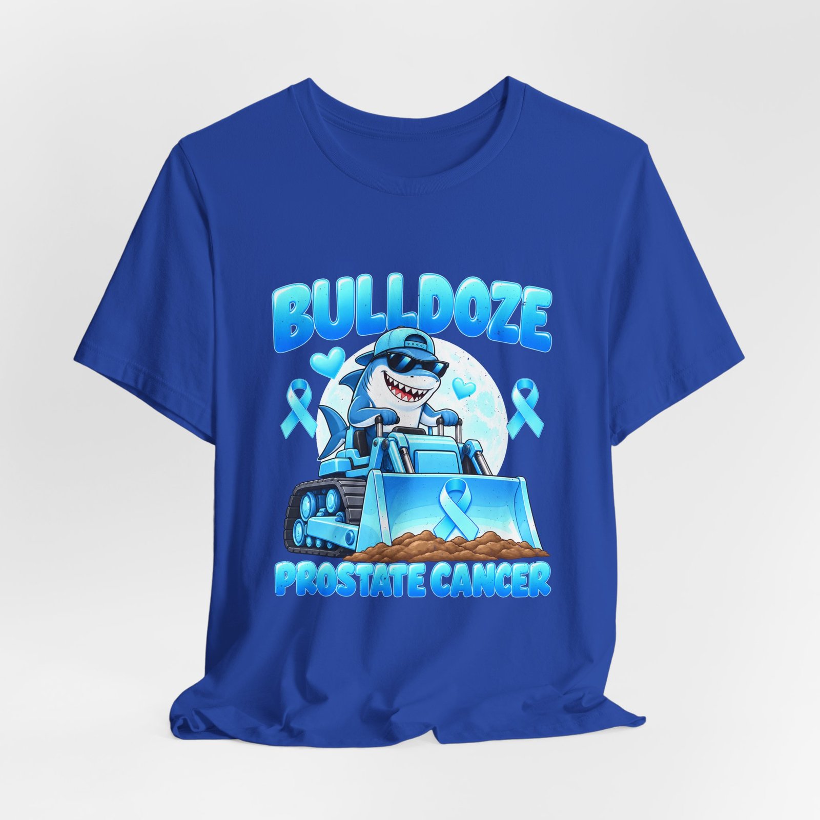 Bulldoze Prostate Cancer Shark Awareness Design - Image 20
