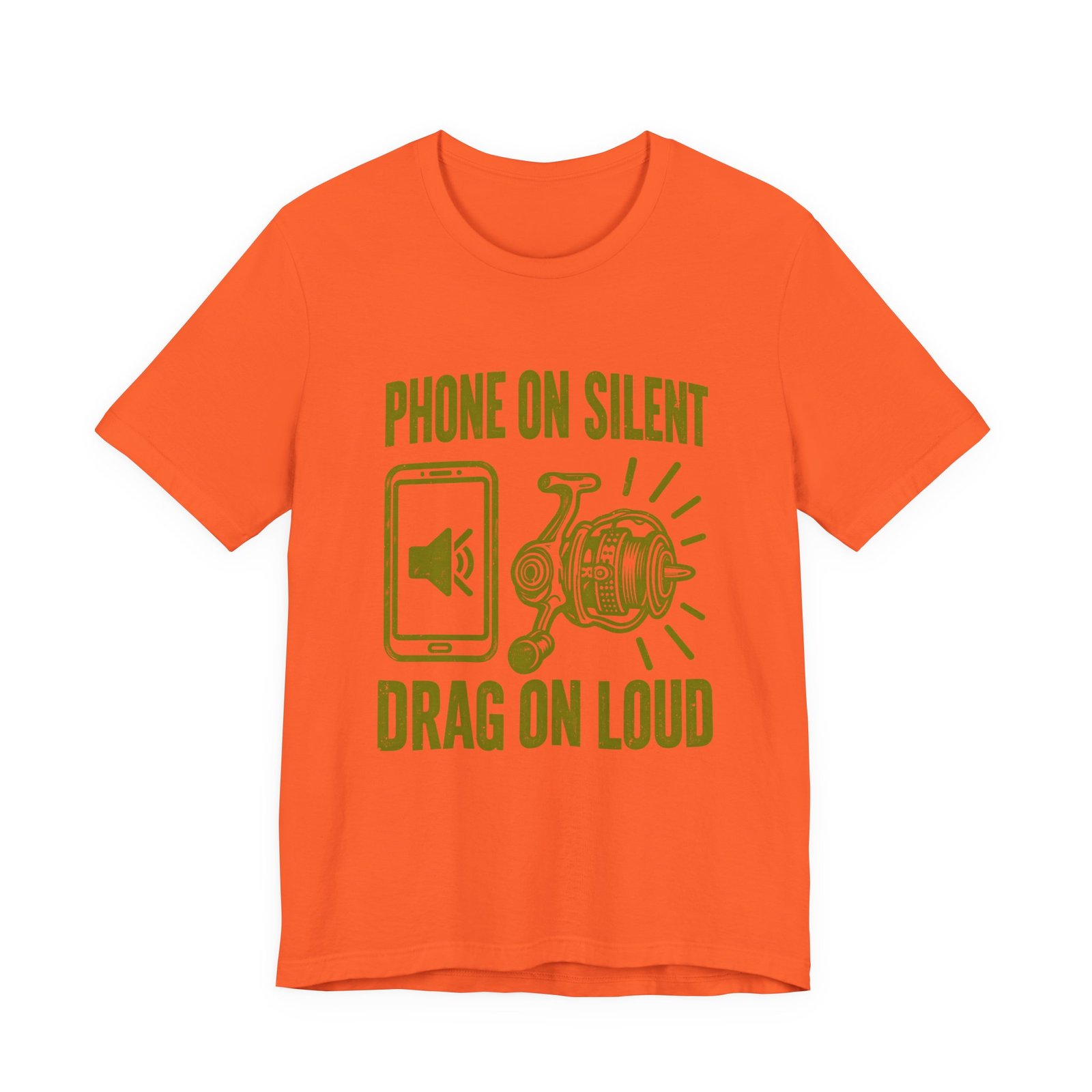 Phone on Silent Drag on Loud Fishing Design - Image 5