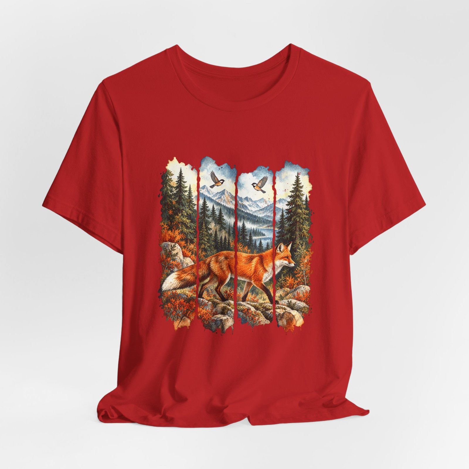 Autumn Fox in a Mountain Forest - Image 32