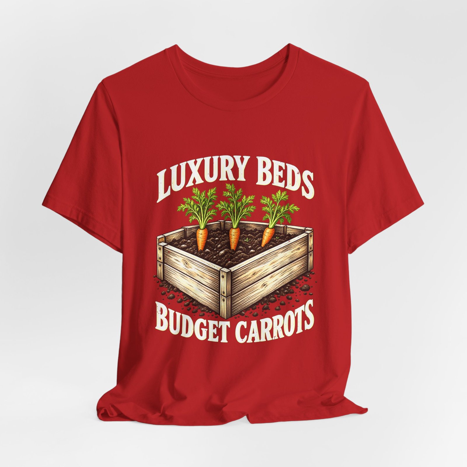 Luxury Beds Budget Carrots Gardening Humor - Image 32