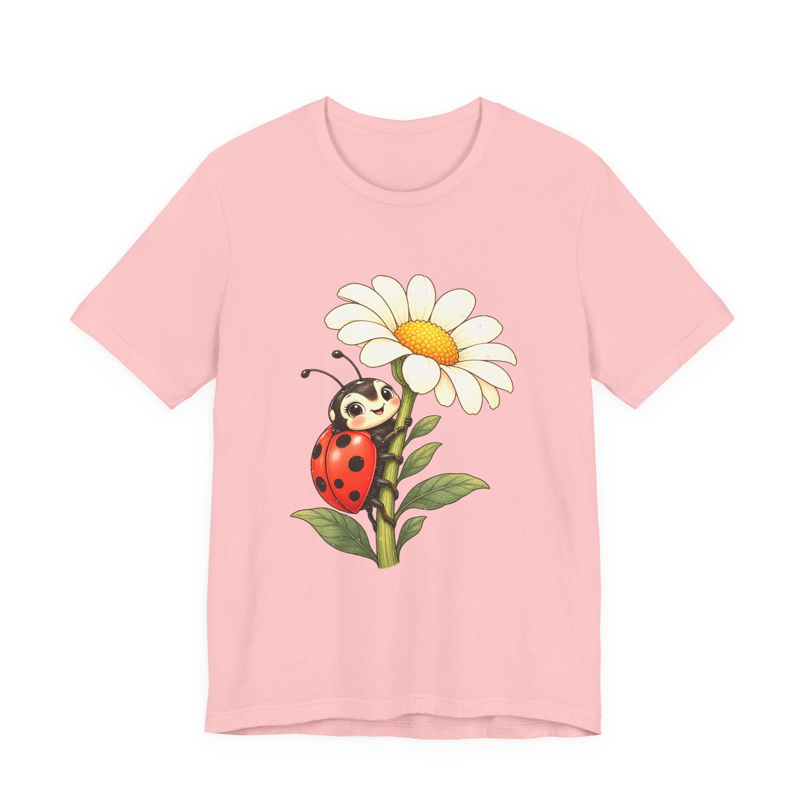 Ladybug and Daisy Garden Illustration - Image 13