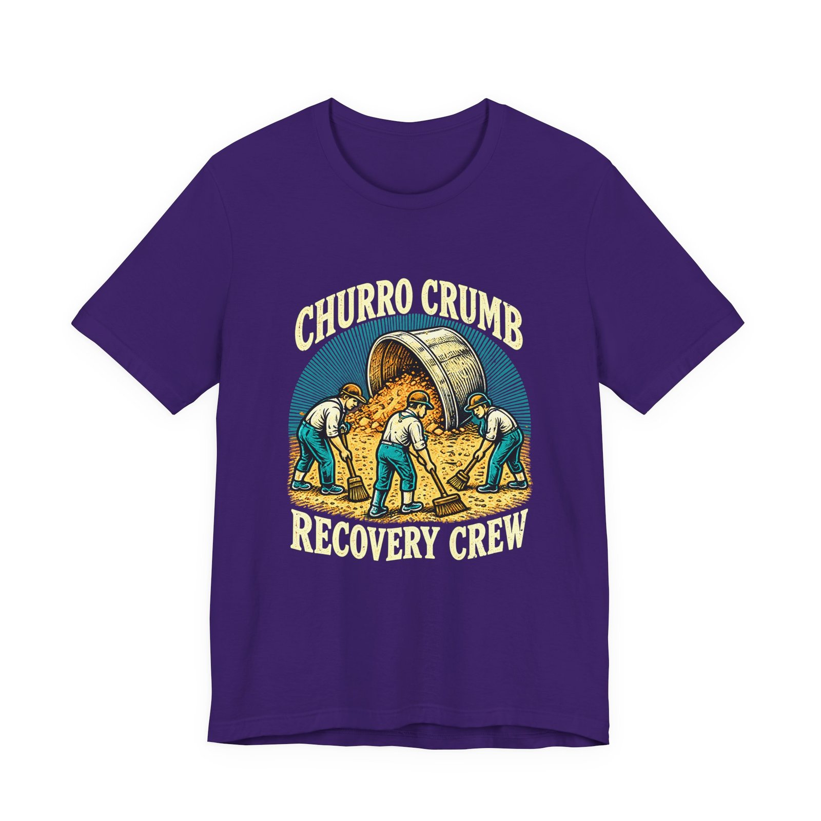 Churro Crumb Recovery Crew Food Humor - Image 25
