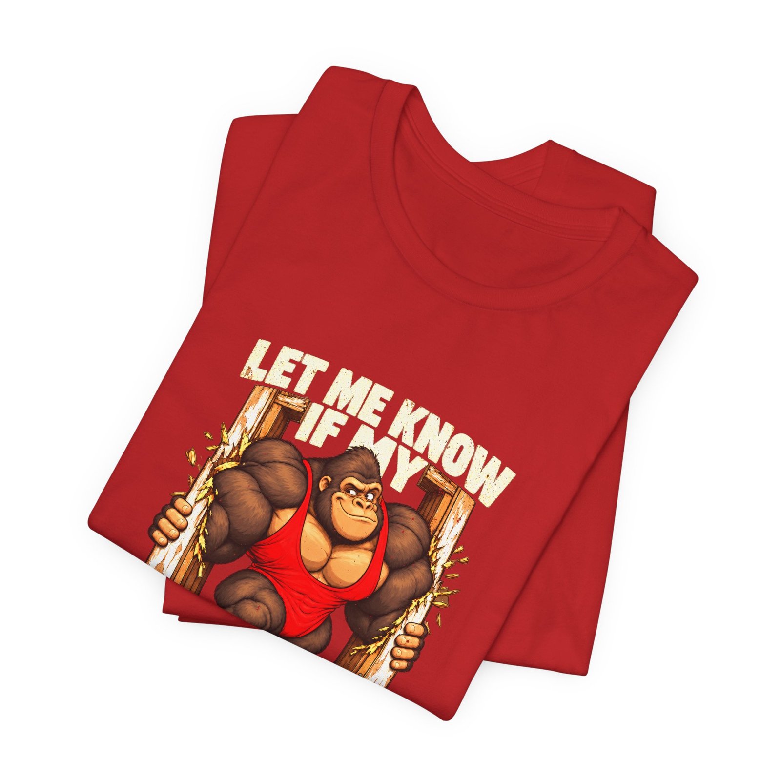 Biceps Get In Way Gym Lifting Humor Graphic Tee - Image 31