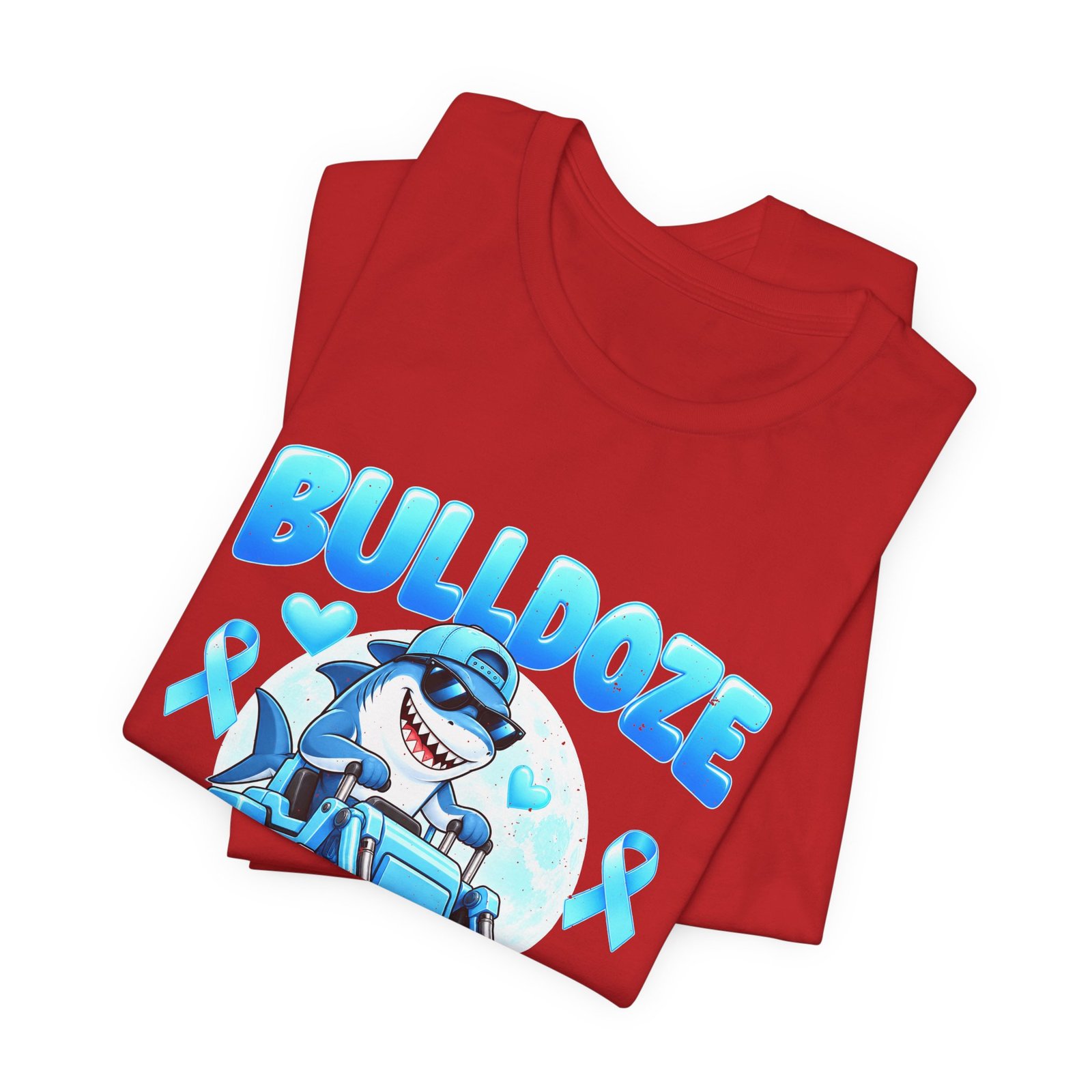 Bulldoze Prostate Cancer Shark Awareness Design - Image 31