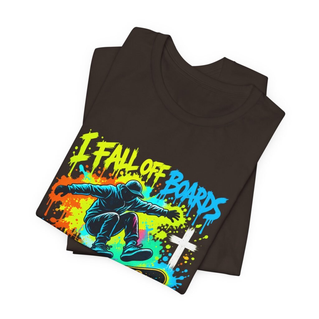 Fall Off Boards Not Out of Grace Skateboarding Design