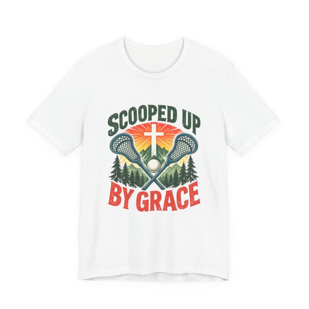 Scooped Up by Grace Lacrosse and Christian Faith Design