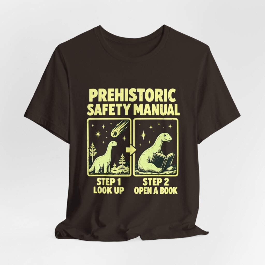 Funny Dinosaur Reading: Prehistoric Safety Manual