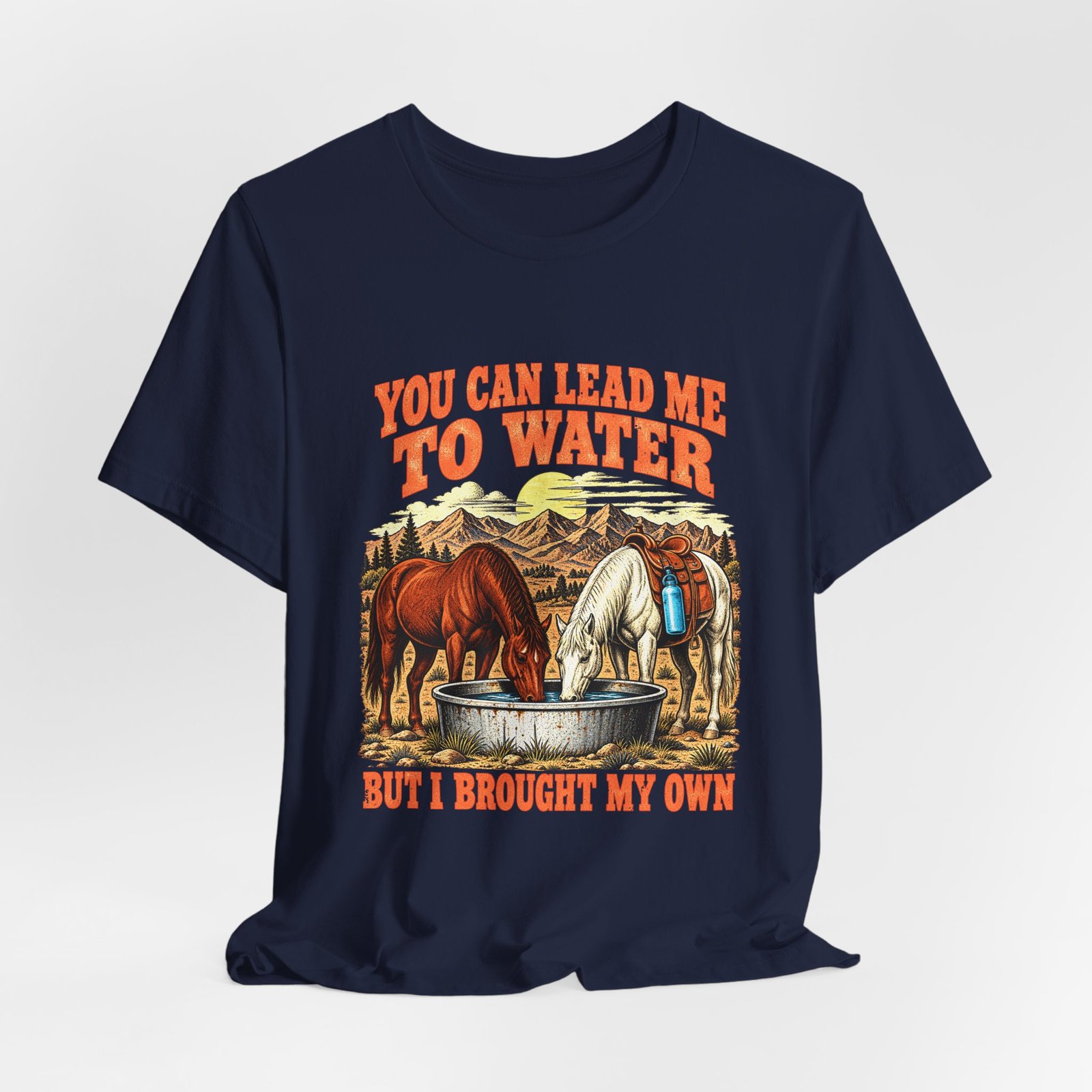 Horses Their with Own and Water Hydration Humor - Image 24