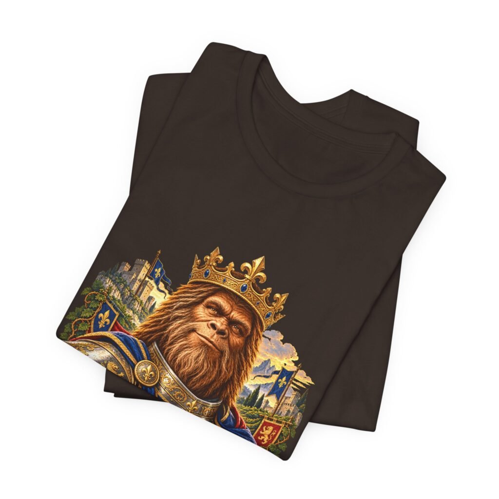 Sir Squatchalot Bigfoot Medieval Knight Pun