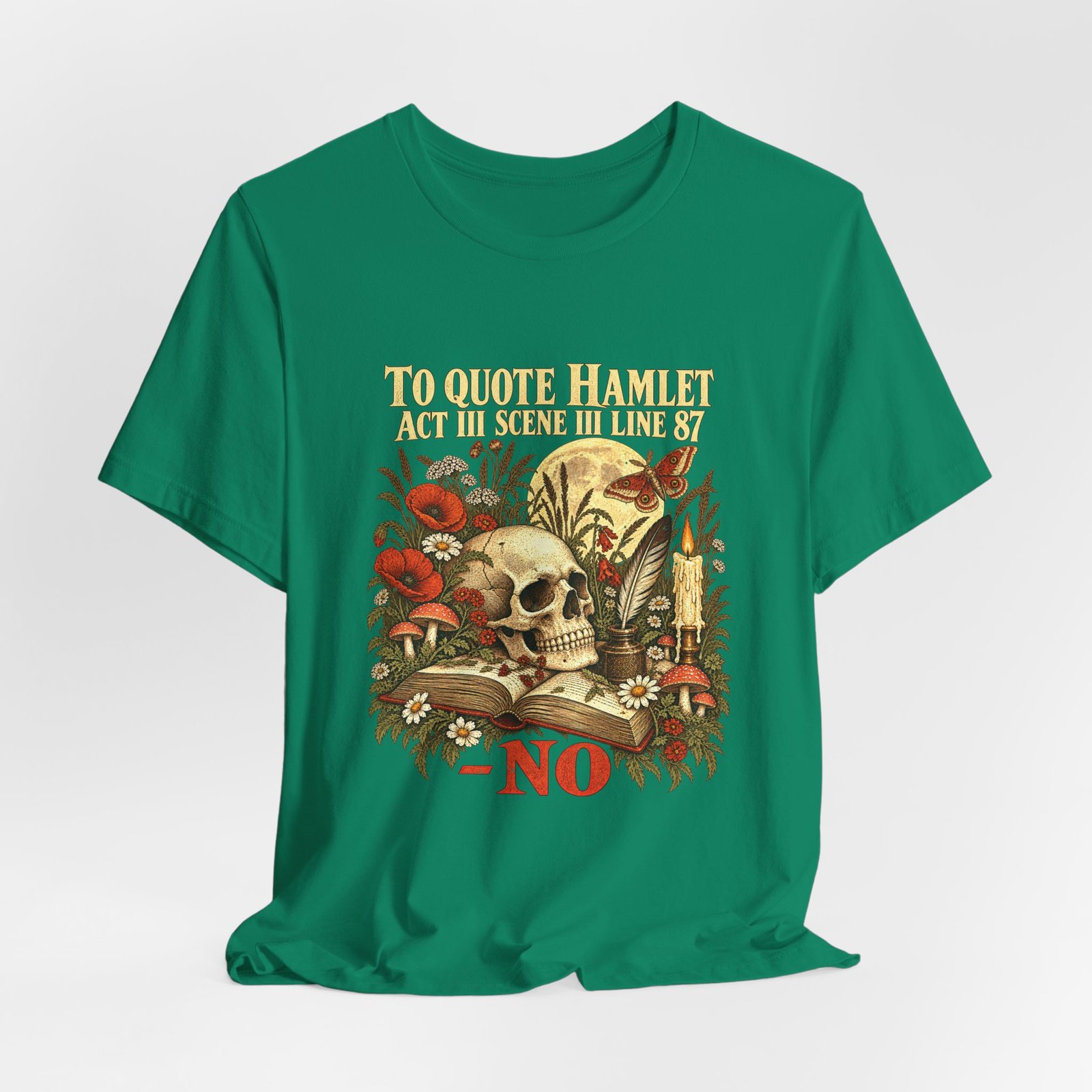 Quote Hamlet Act III Scene III Line 87 No Graphic Tee - Image 16