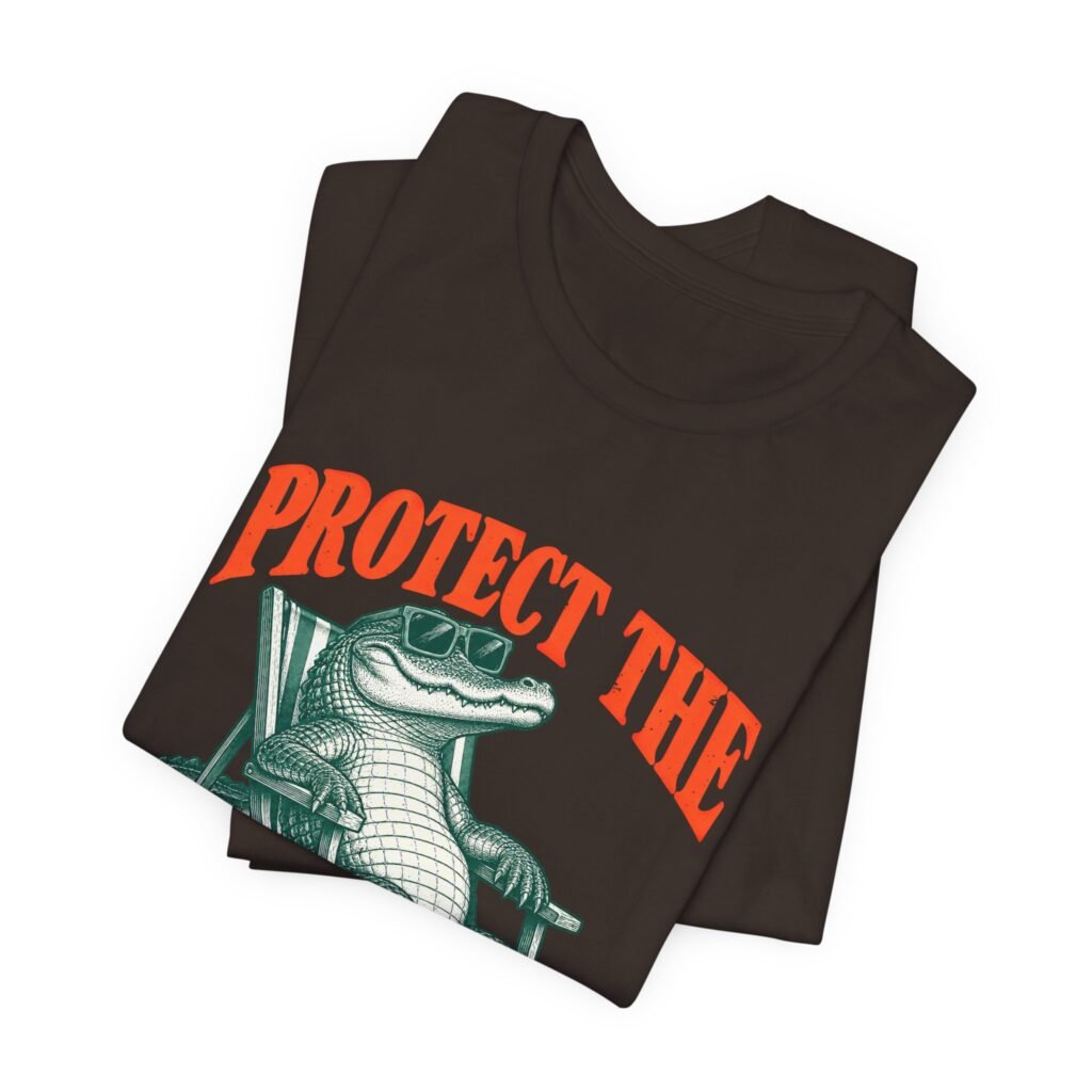 Protect the Swamp Dogs Alligator Conservation Humor