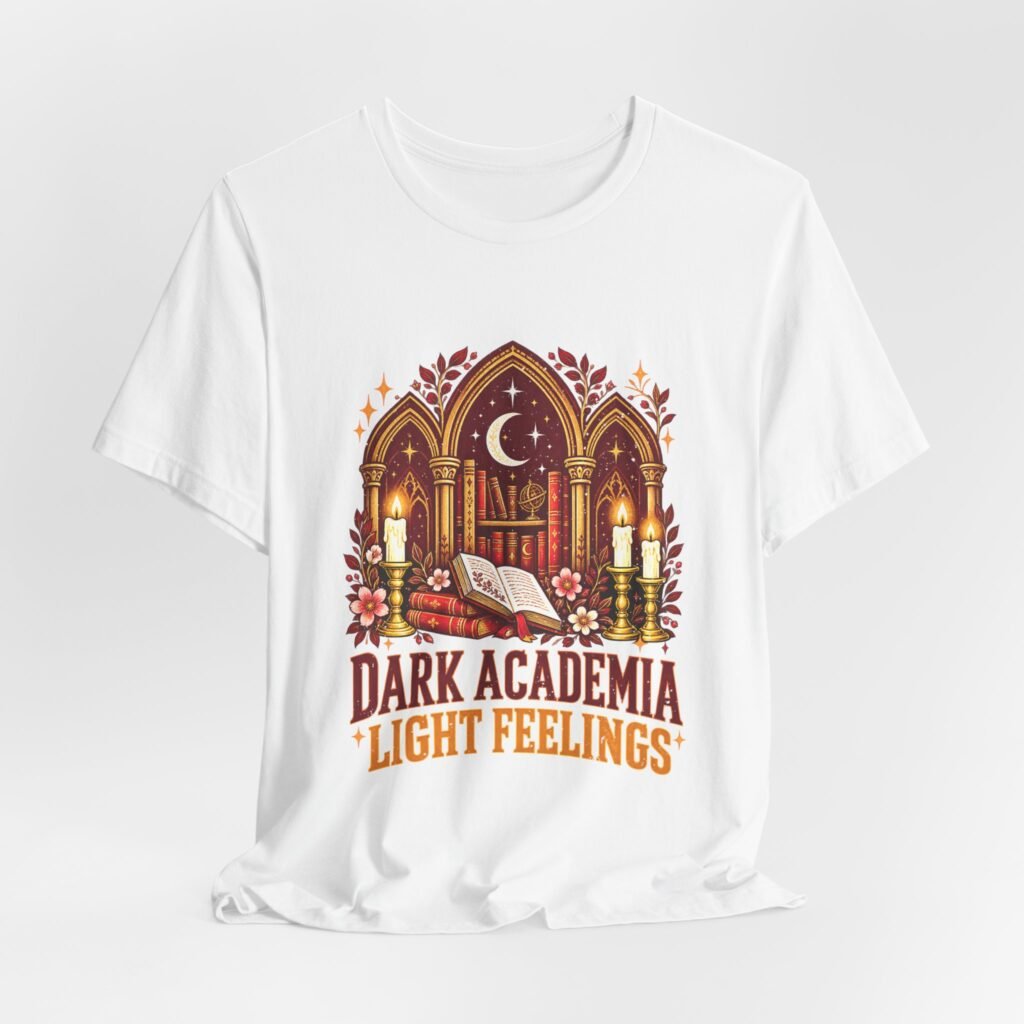 Dark Academia Light Feelings Reading Design