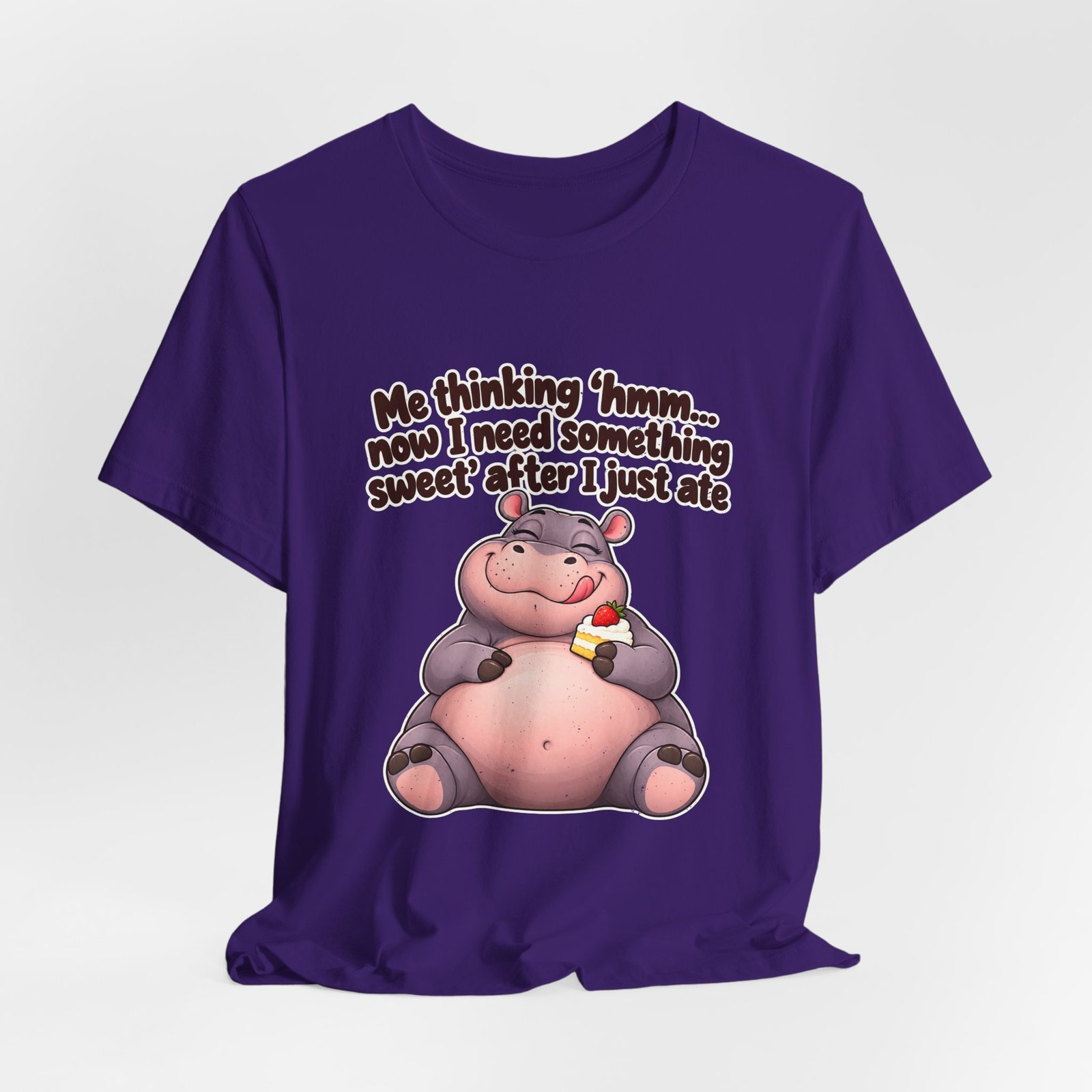 Me Thinking Hmm Now I Need Something Sweet After Graphic Tee - Image 40