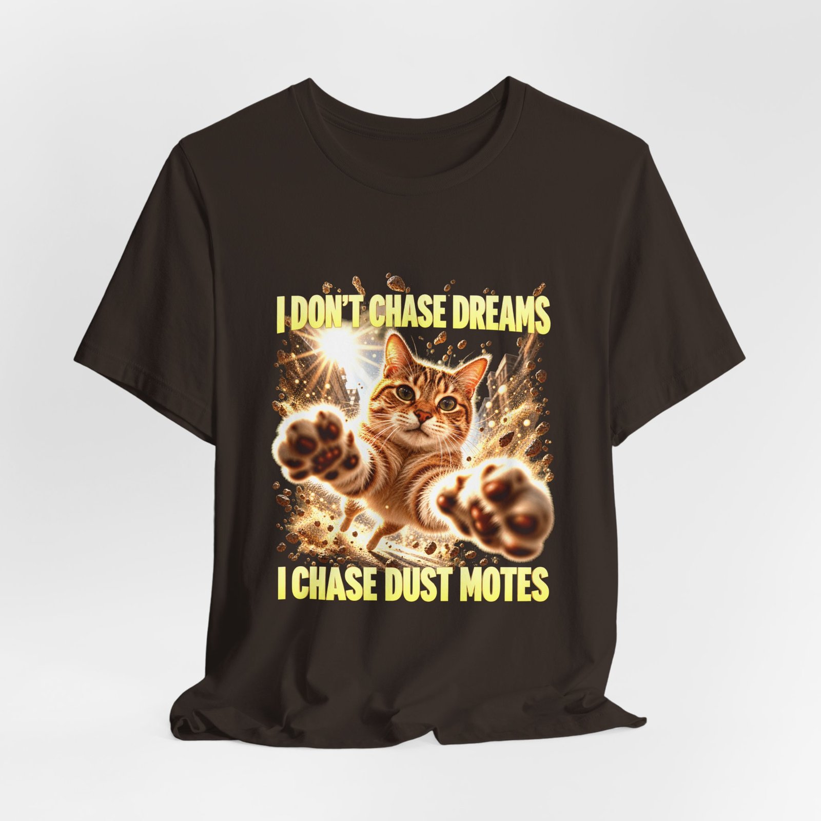Funny Tabby Cat Chasing Dust Motes - Image 4