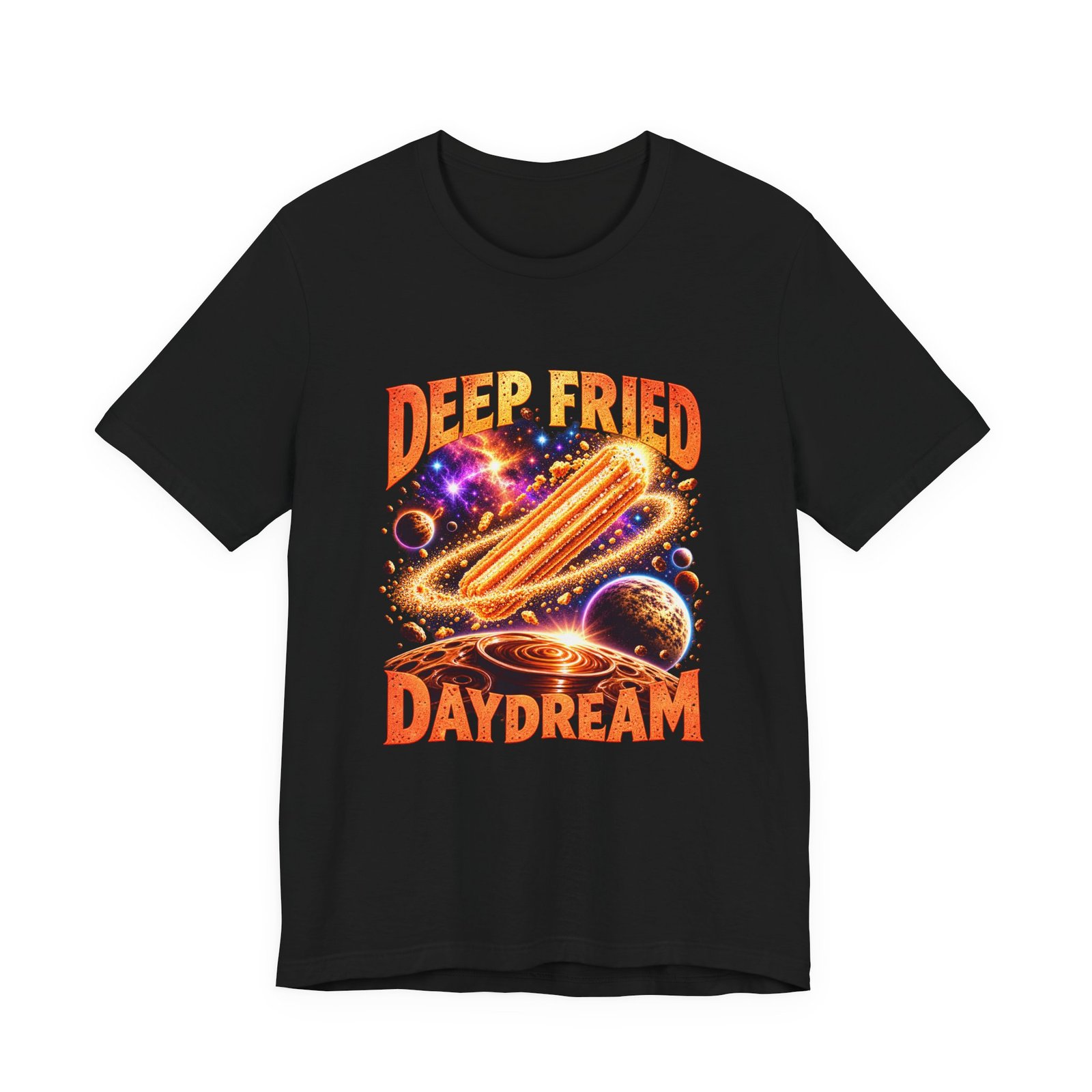 Deep Fried Daydream Space Food Illustration - Image 5
