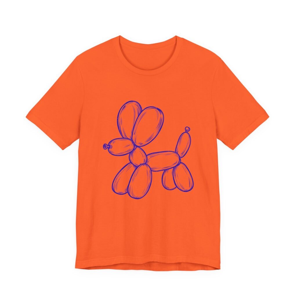 Balloon Animal Dog Illustration