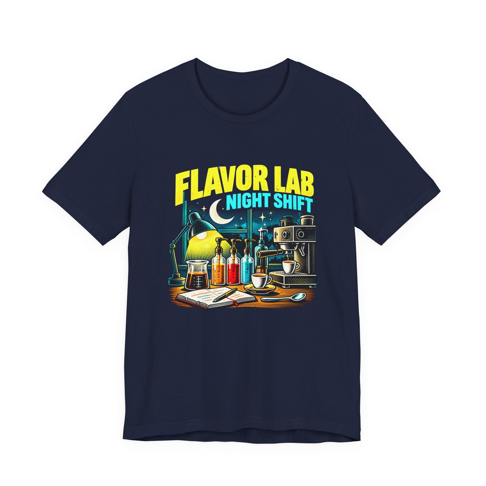 Flavor Lab Coffee Experiment Graphic Tee - Image 21