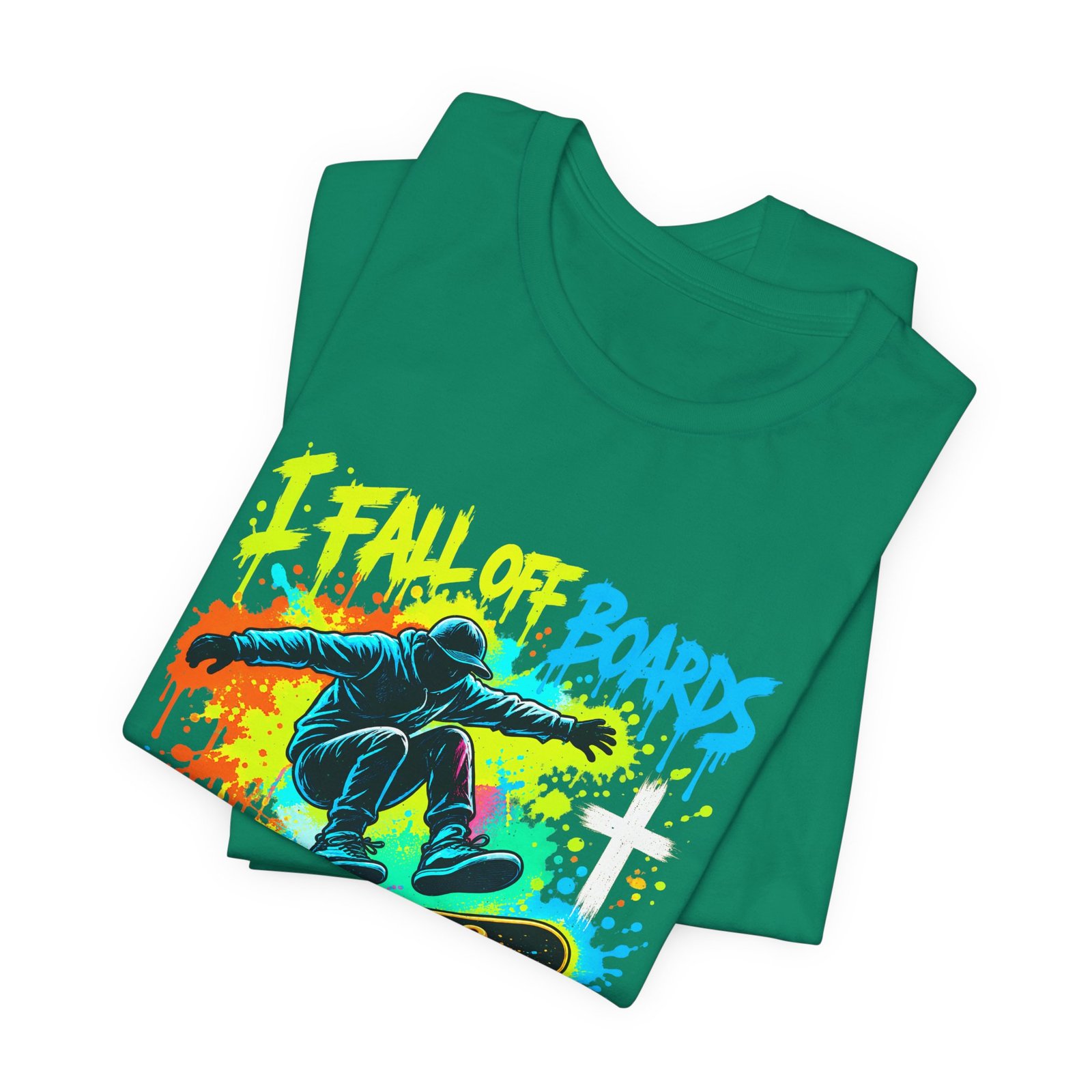 Fall Off Boards Not Out of Grace Skateboarding Design - Image 15