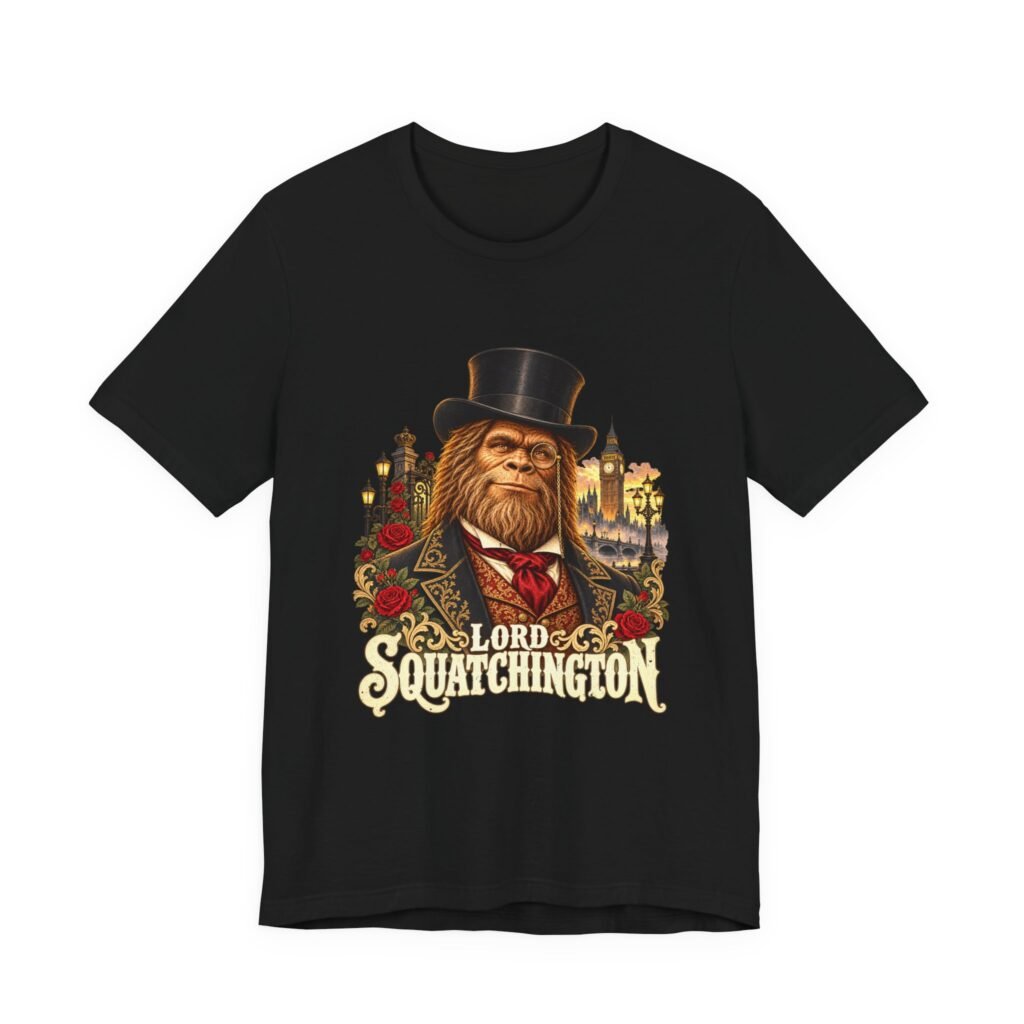 Lord Squatchington Sasquatch Pun Design