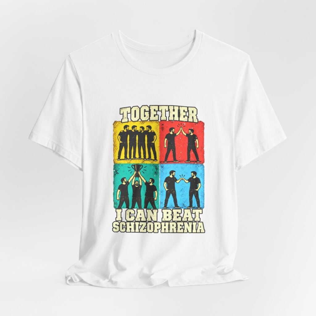 Together Beat Schizophrenia Awareness Graphic Tee