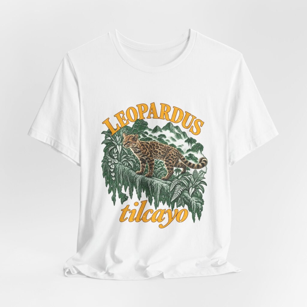 Leopardus Tilcayo Spotted Wild Cat Design