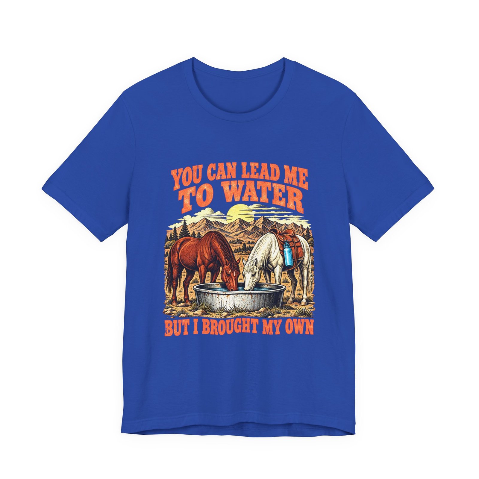 Horses Their with Own and Water Hydration Humor - Image 17