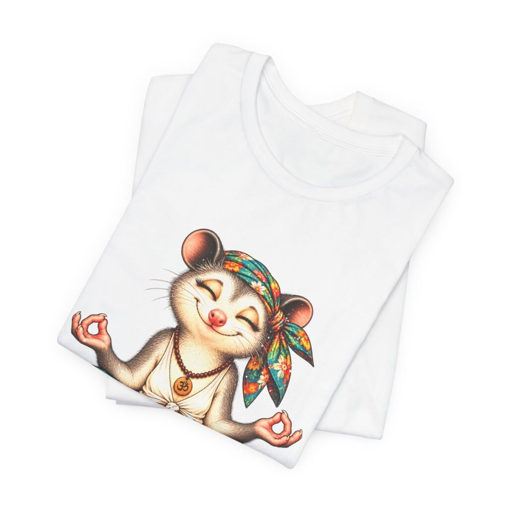 Funny Meditating Opossum Yoga Design