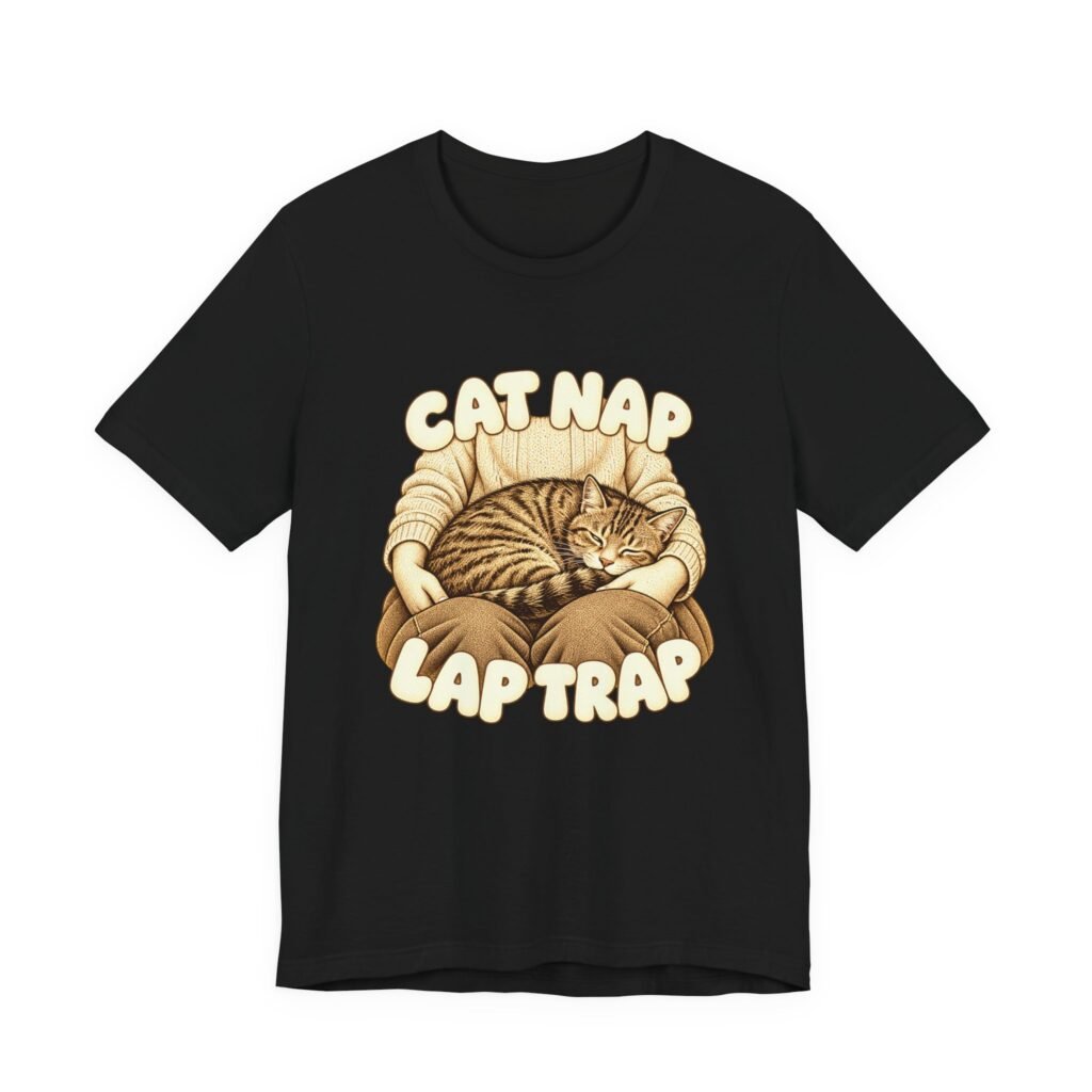 Cat Nap Lap Trap Tabby Cat Design