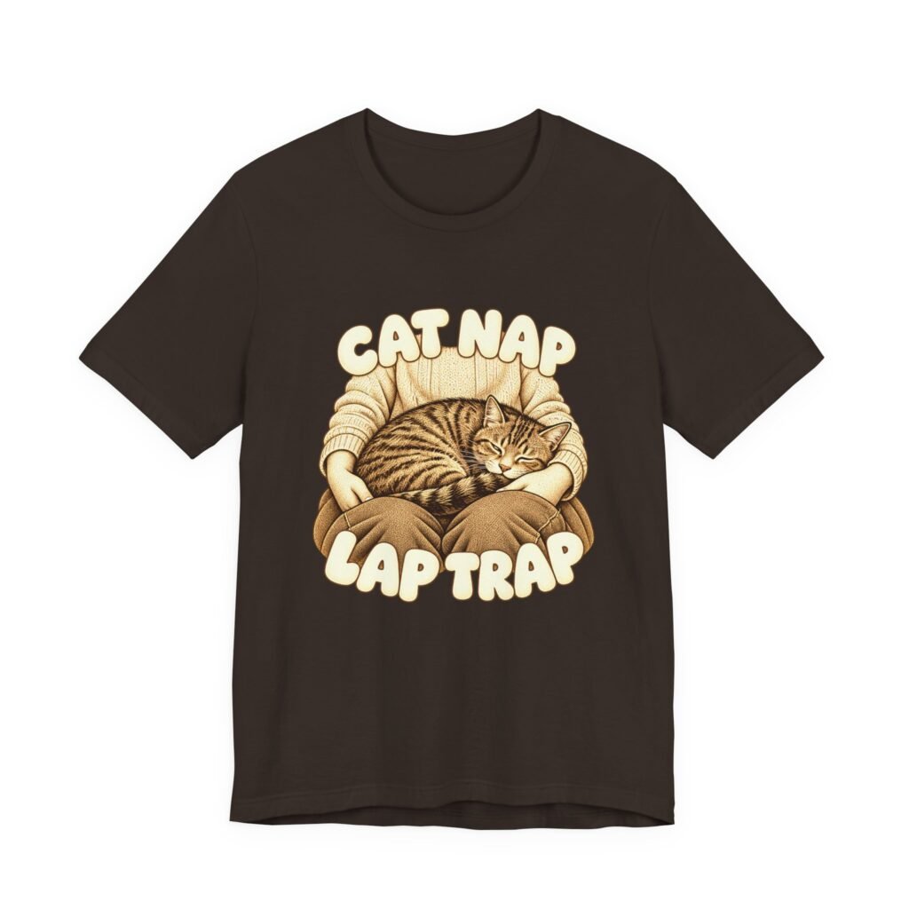 Cat Nap Lap Trap Tabby Cat Design