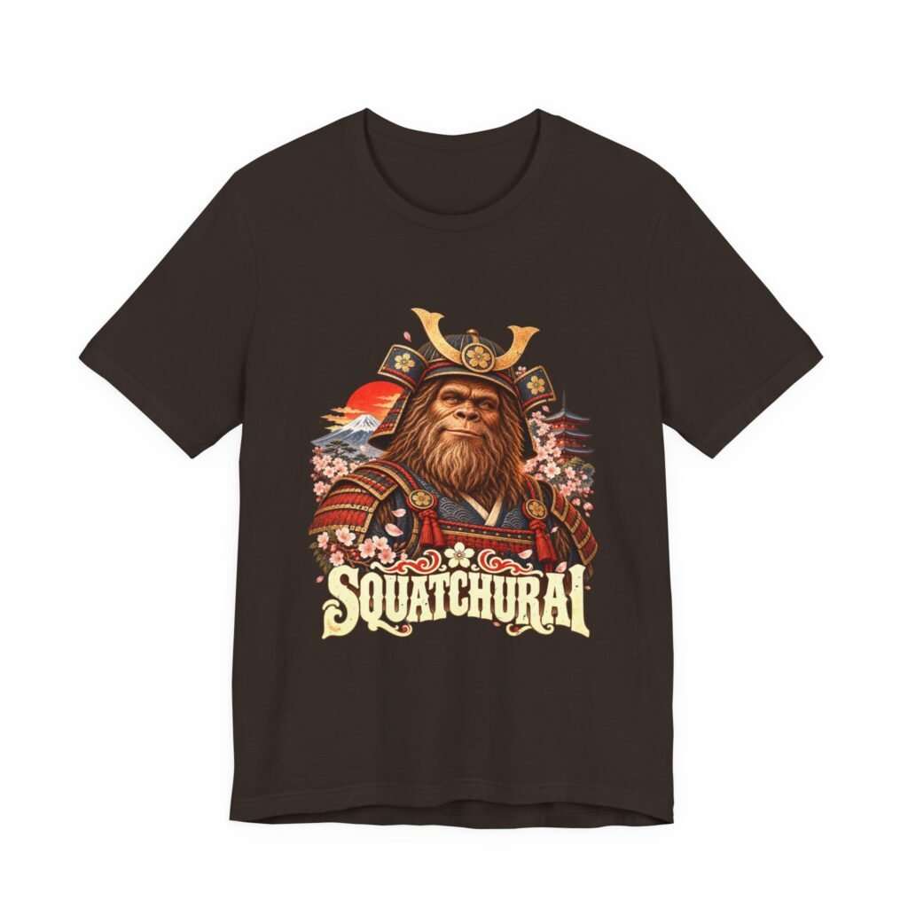 Squatchurai Bigfoot Samurai Pun