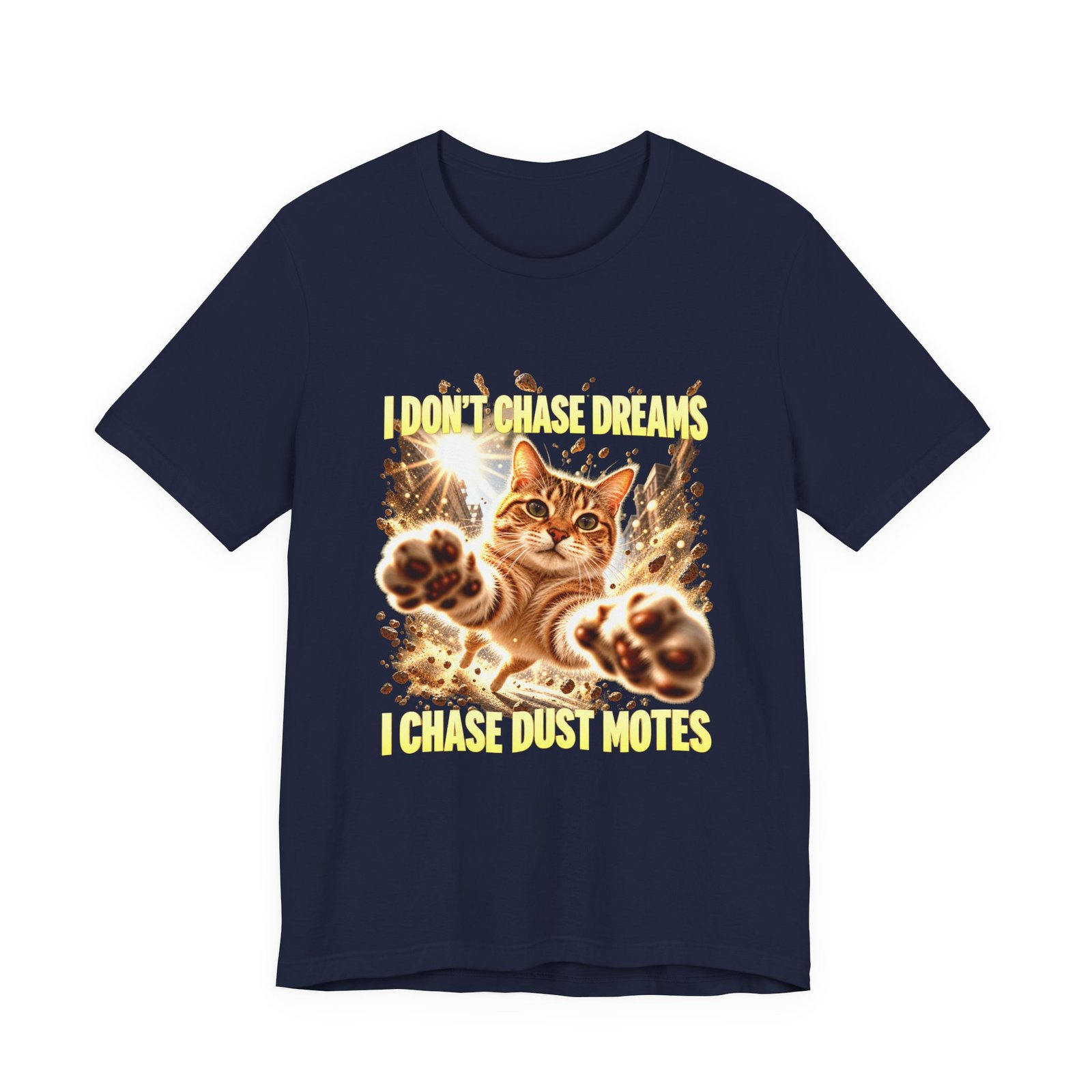 Funny Tabby Cat Chasing Dust Motes - Image 21
