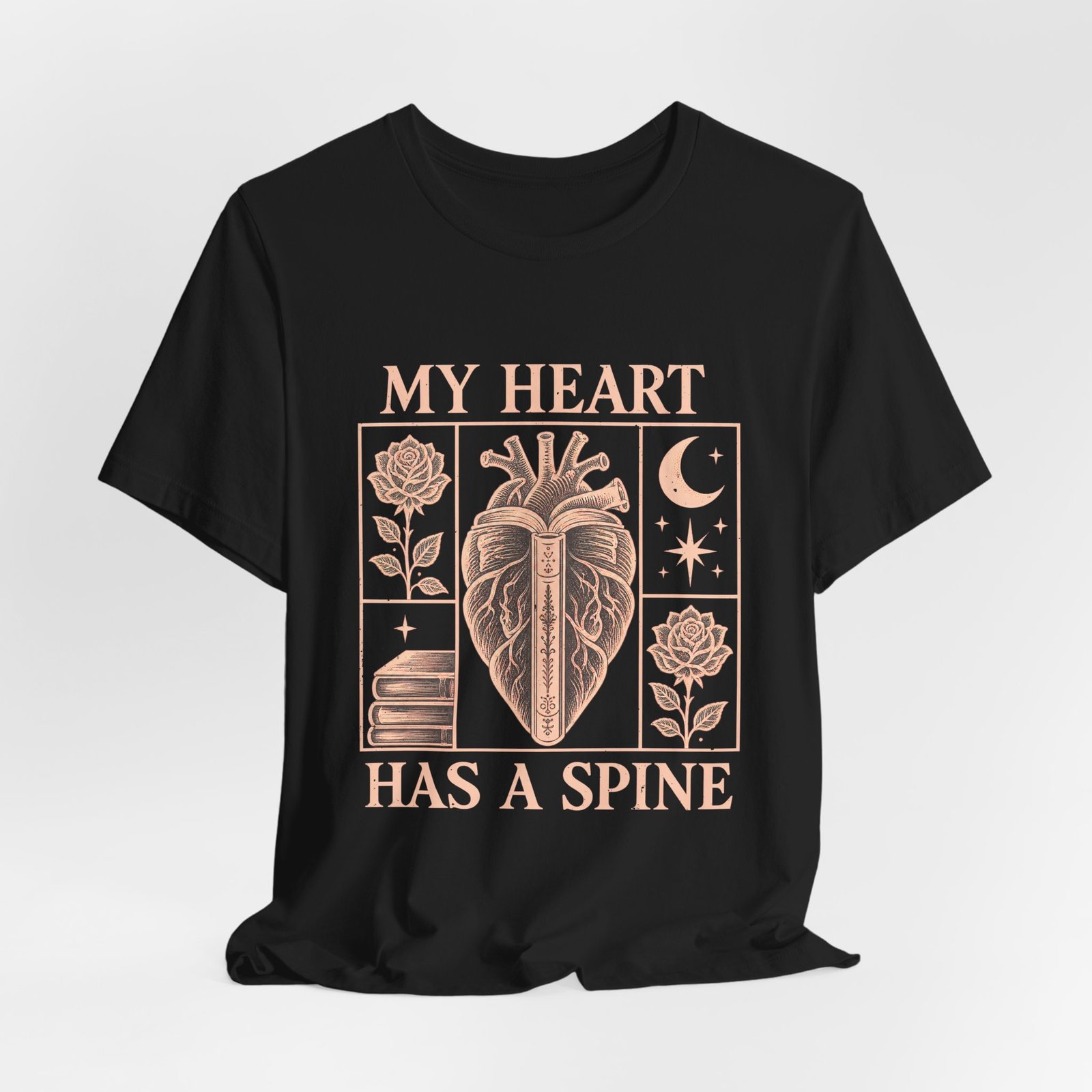 My Beating Heart Has a Spine Romance Reading Artwork - Image 8