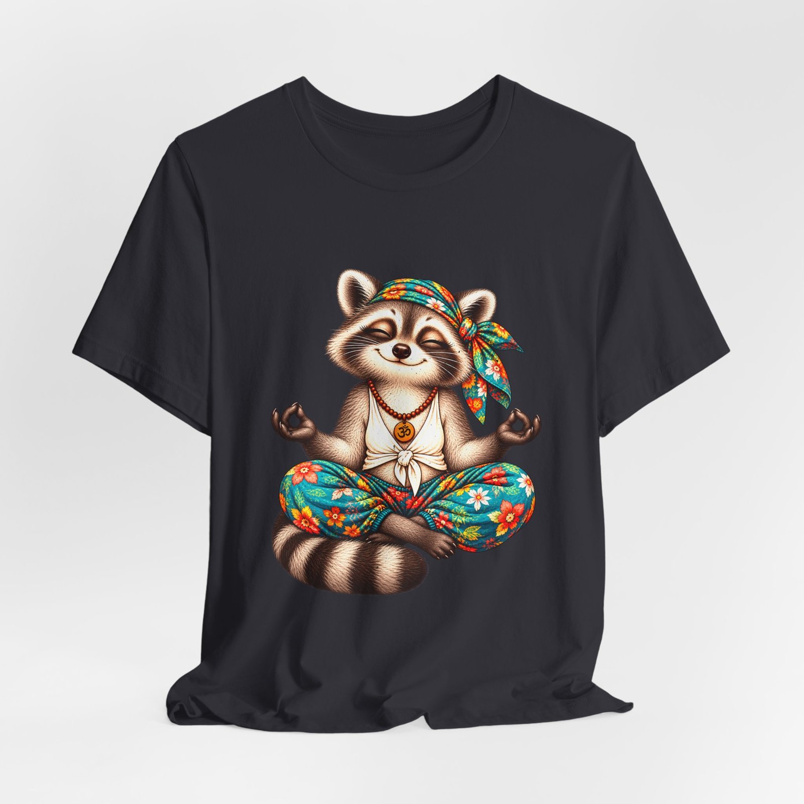 Meditating Raccoon Yoga Illustration - Image 24