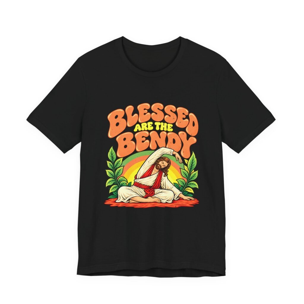Blessed Are the Bendy Yoga Humor