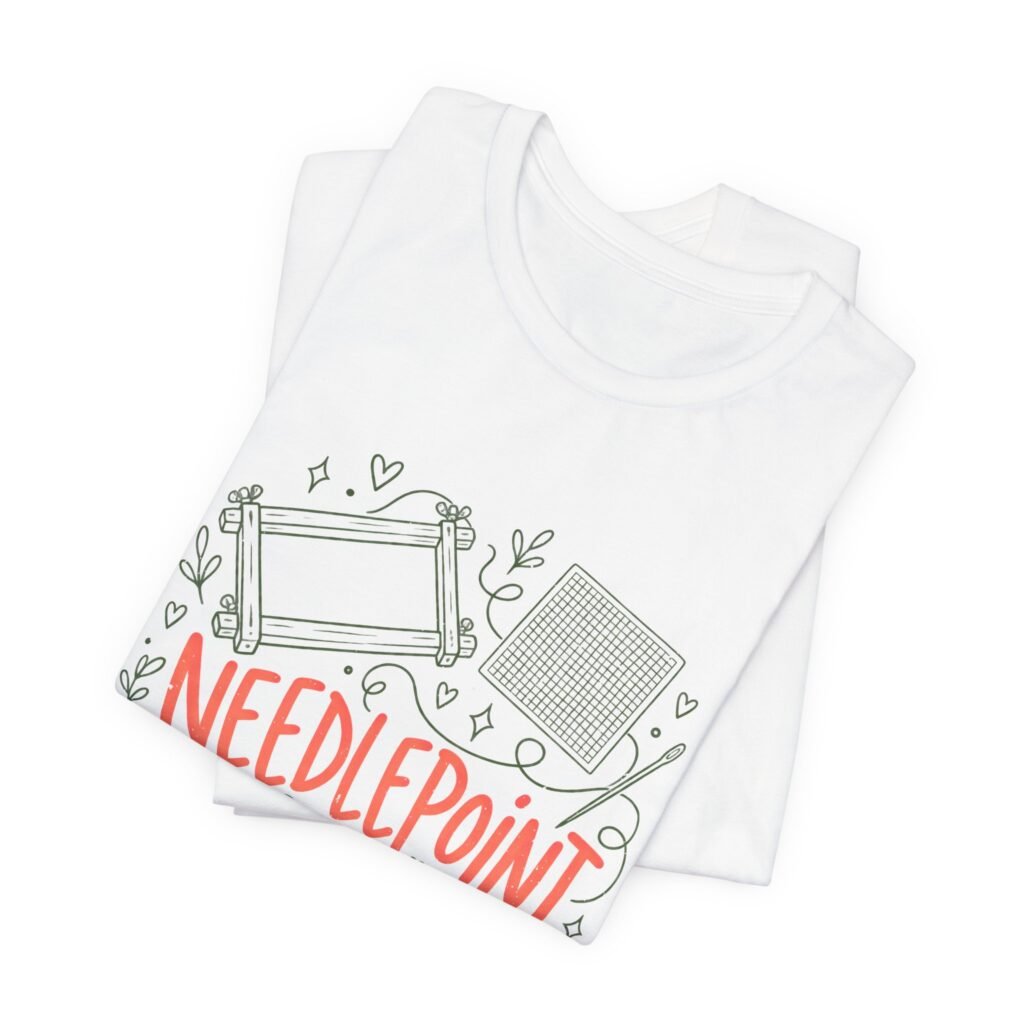 Needlepoint Craft Supplies Illustration