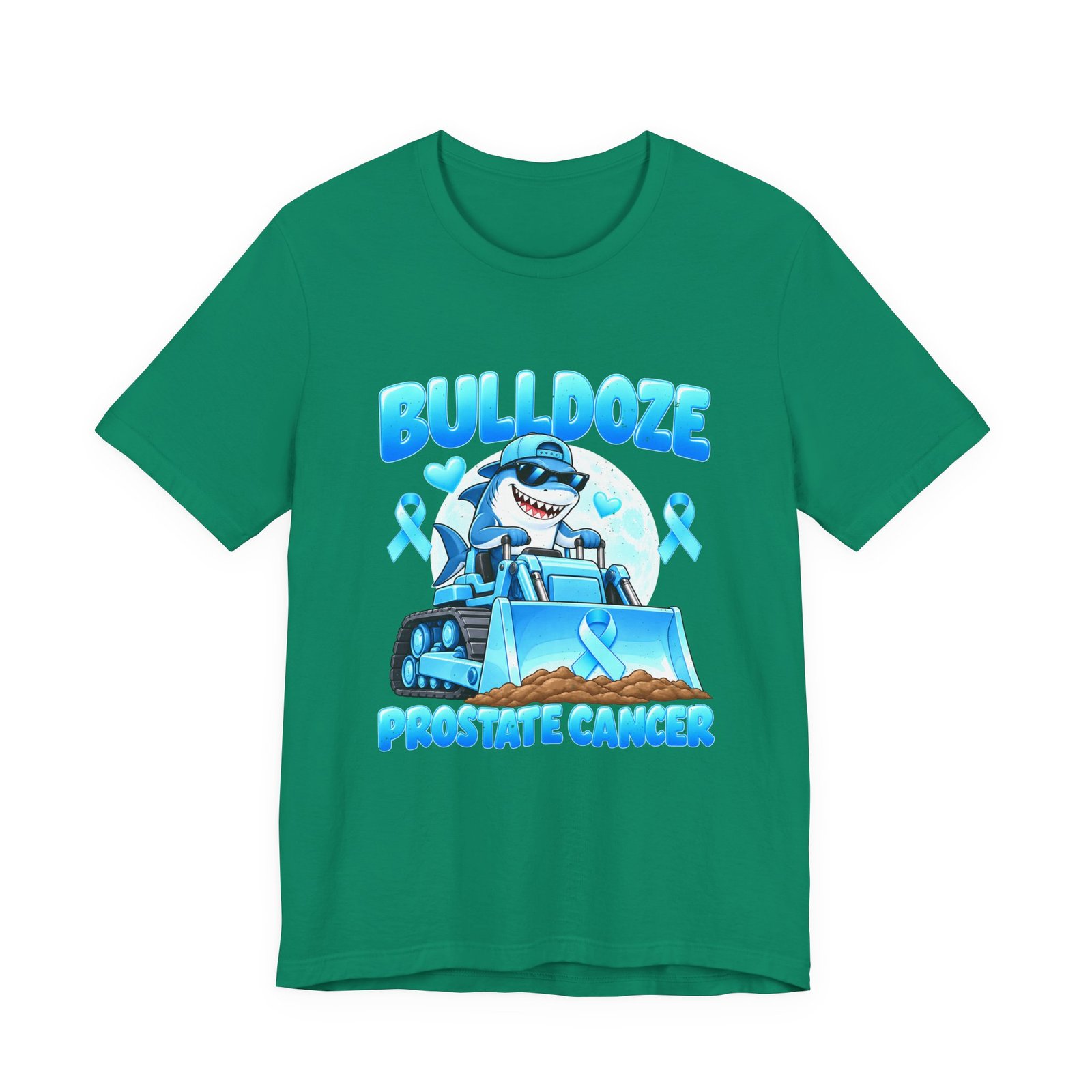 Bulldoze Prostate Cancer Shark Awareness Design - Image 13