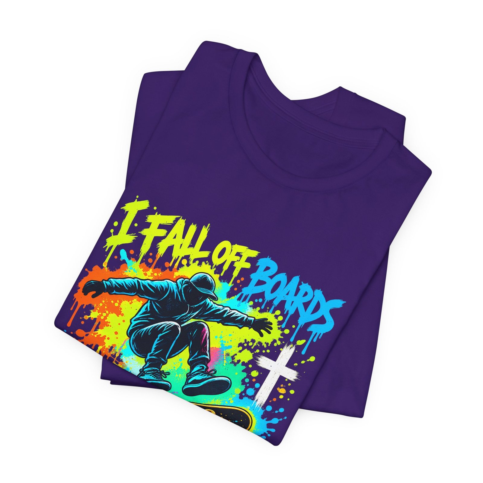 Fall Off Boards Not Out of Grace Skateboarding Design - Image 27