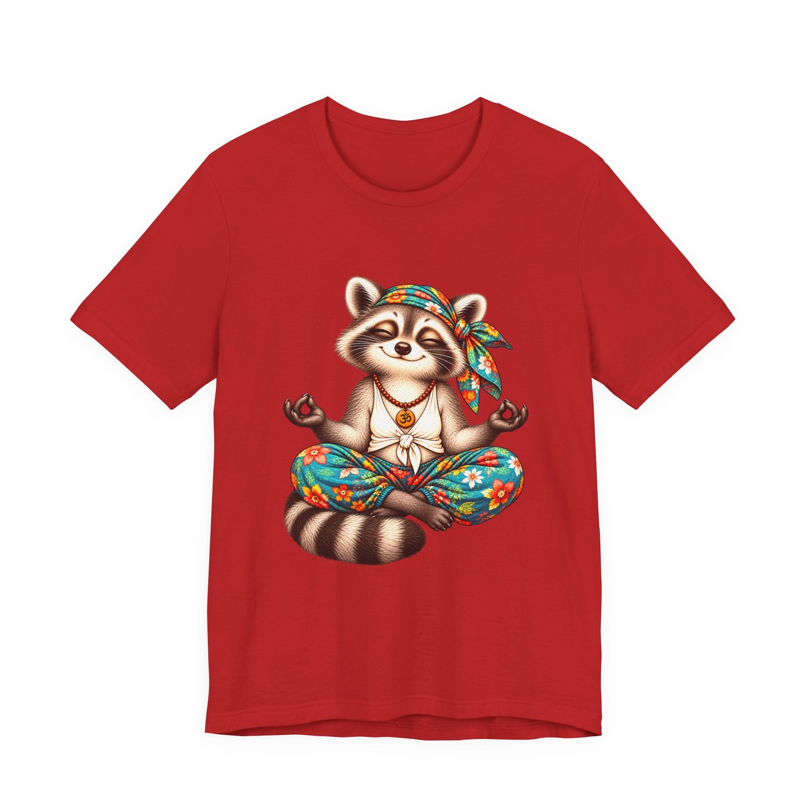 Meditating Raccoon Yoga Illustration - Image 45