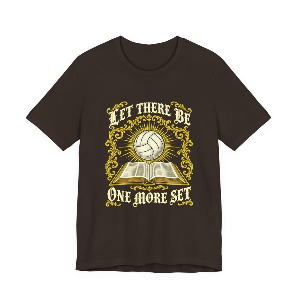Let There Be Set Set Volleyball Humor