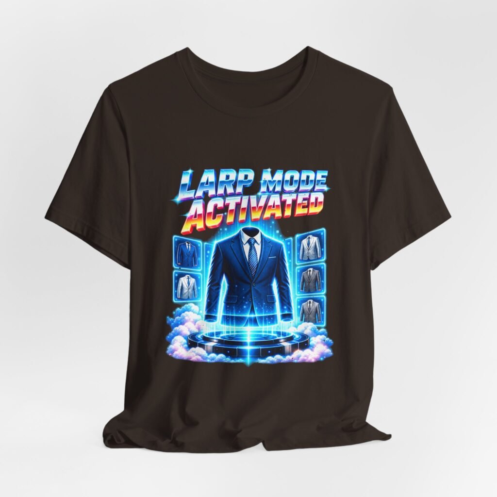 LARP Mode Activated Suit and Tie Design