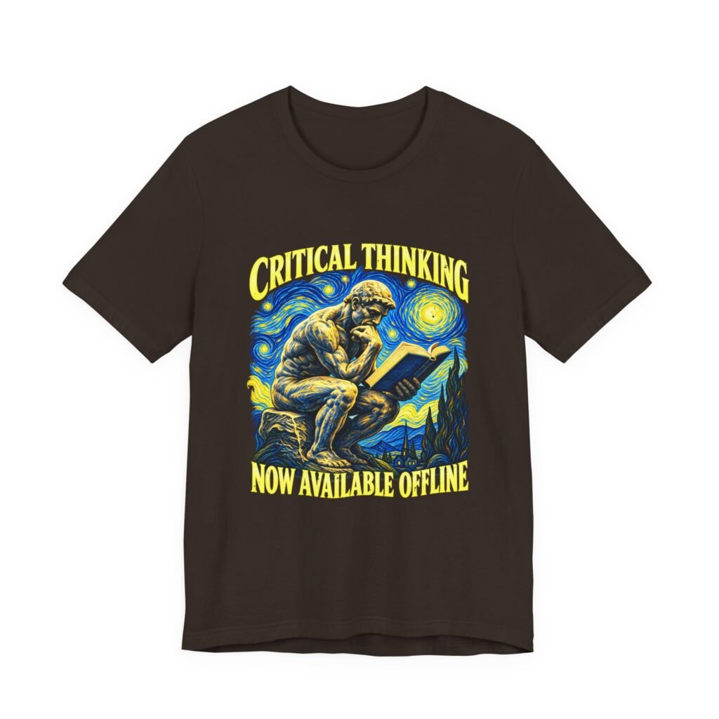 Analog Revival Critical Thinking Offline Reading Humor