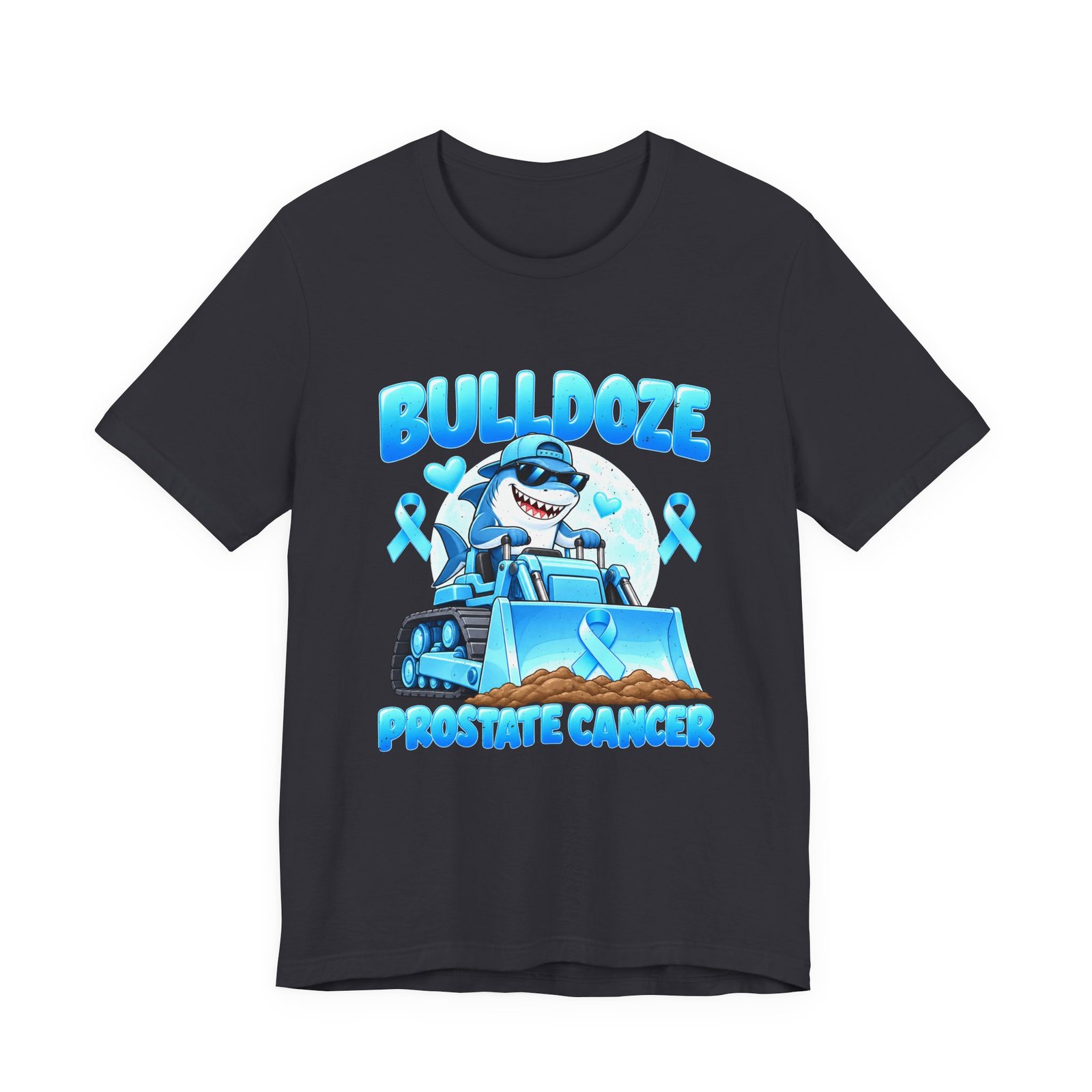 Bulldoze Prostate Cancer Shark Awareness Design - Image 9
