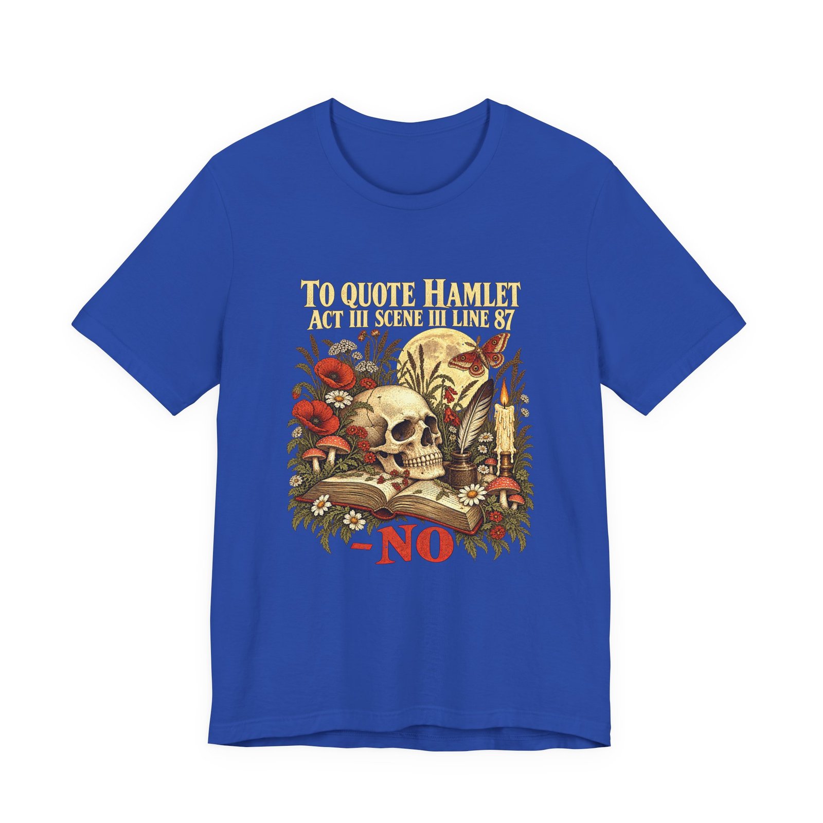 Quote Hamlet Act III Scene III Line 87 No Graphic Tee - Image 17