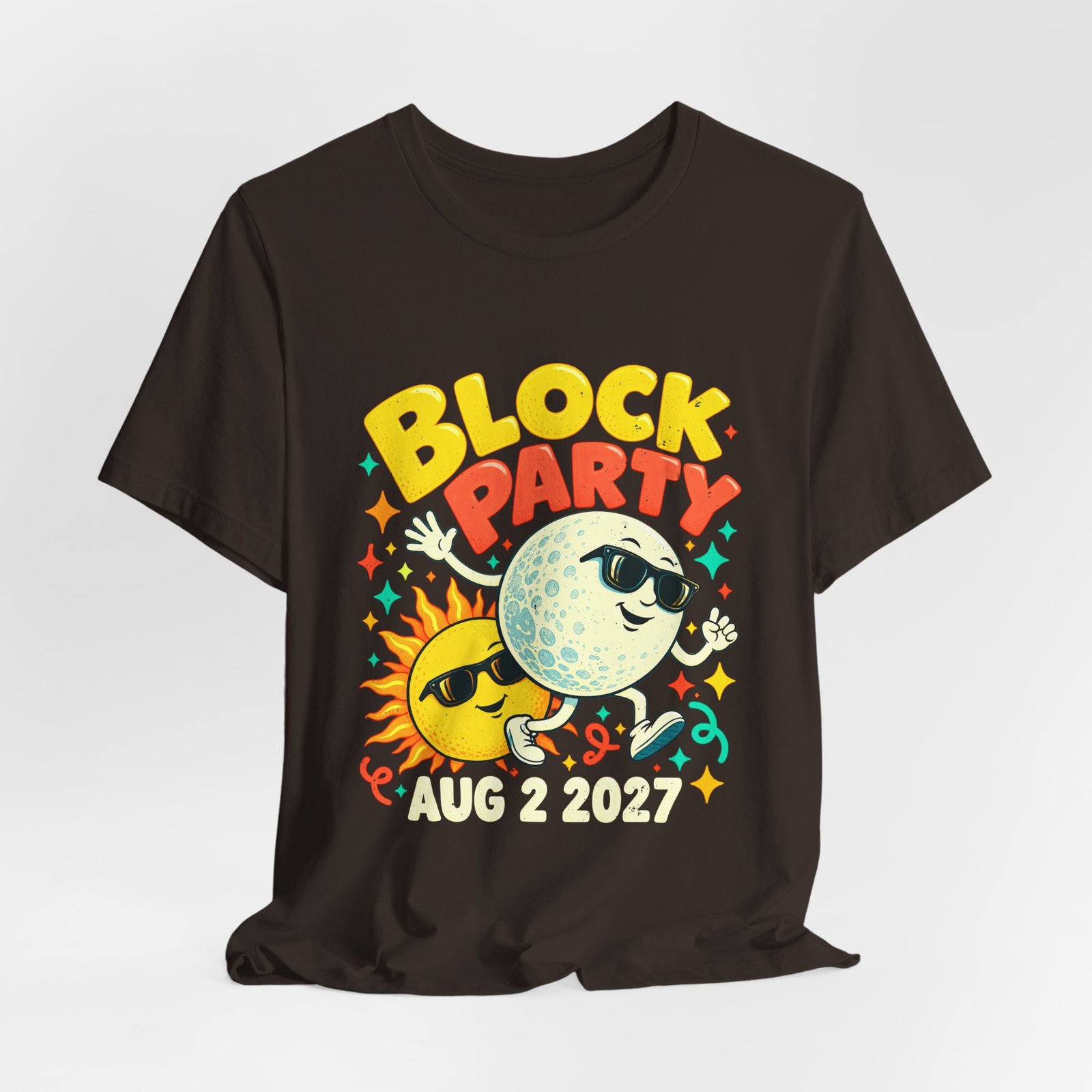Block Summer Party Sun Total Solar Eclipse and Moon August 2 2027 - Image 4
