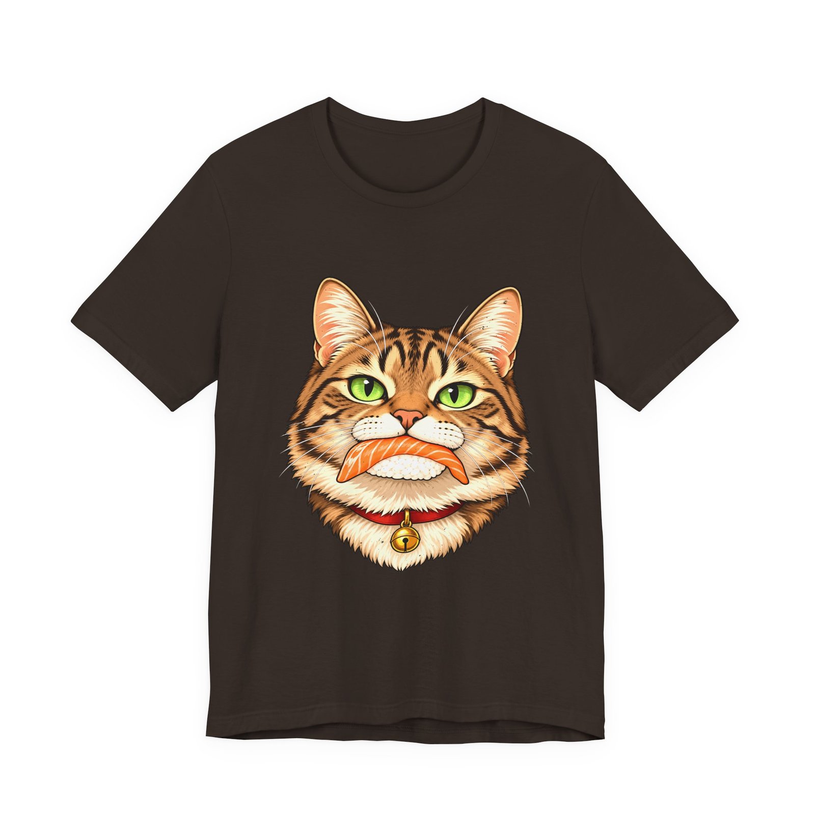 Tabby Cat With Salmon Nigiri - Image 9