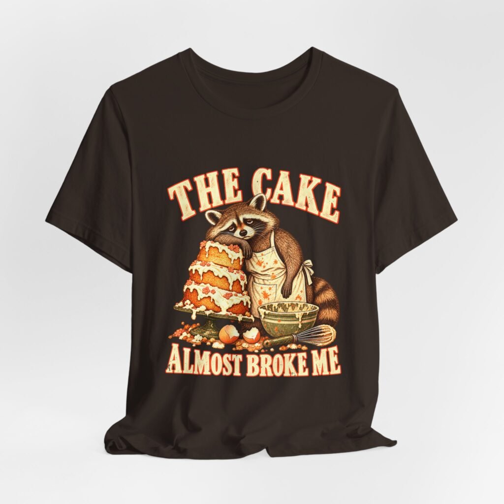 Raccoon Baker Cake Decorating Humor